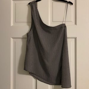 FREE PEOPLE one strap flowy tank